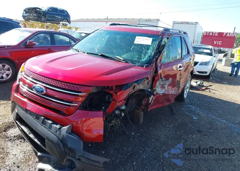 2015 Ford Explorer Limited from USA, damaged, VIN 1FM5K7F87FGC47551